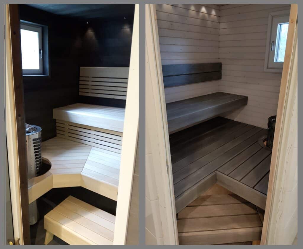 Saunaremontin suunnittelu - tumma vai vaalea sauna